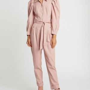 Choosy Blush Paper Doll Jumpsuit NWT